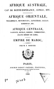 Histoire et discription de tous les peuples